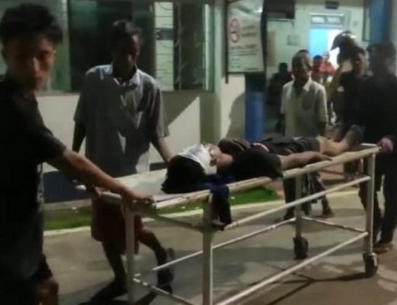 3 injured critically after head on-collision in Belonia, hospitalized 3 injured critically after head on-collision in Belonia, hospitalized